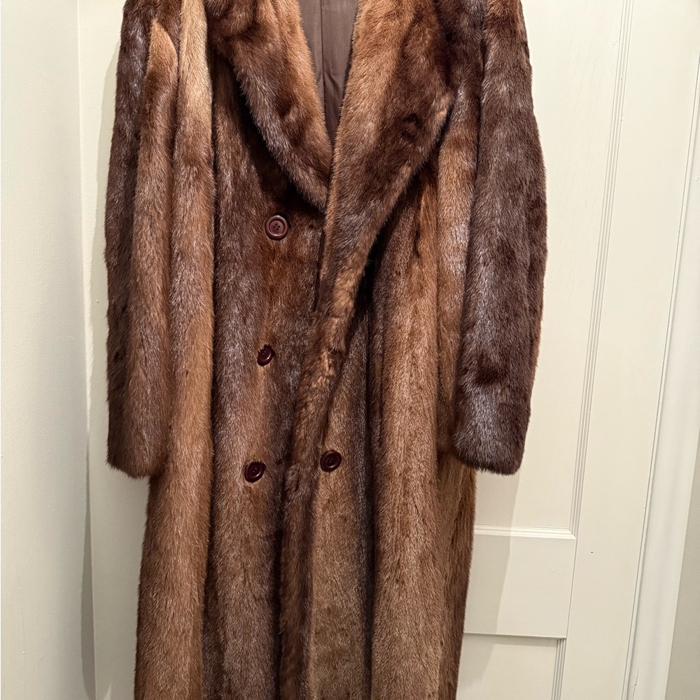 Luxurious Brown Fur Coat